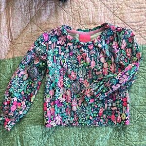 Lilly Pulitzer lightweight sweatshirt top